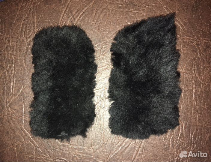 Меховушки на нащечный ремень новые