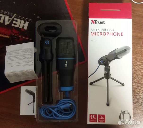 Микрофон Trust mico USB