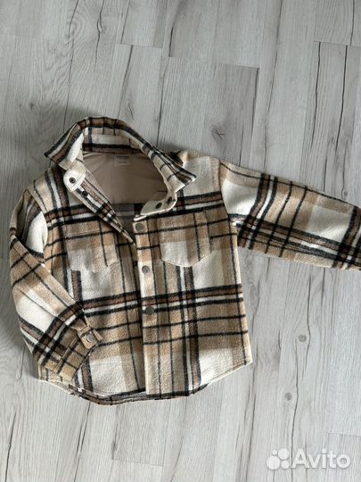 Рубашка теплая на ребенка