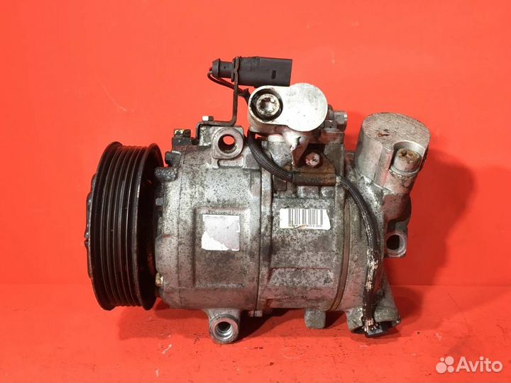 Компрессор кондиционера для Seat Ibiza 3 AZQ (Б/У)