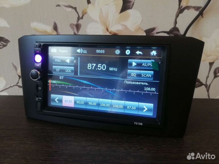 Магнитола с Bluetooth Toyota Avensis 2003-2008