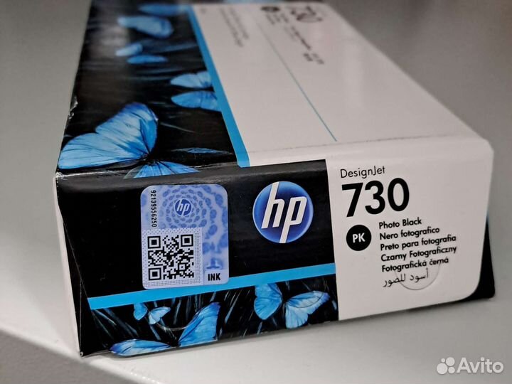 Картридж hp 730 P2V73A