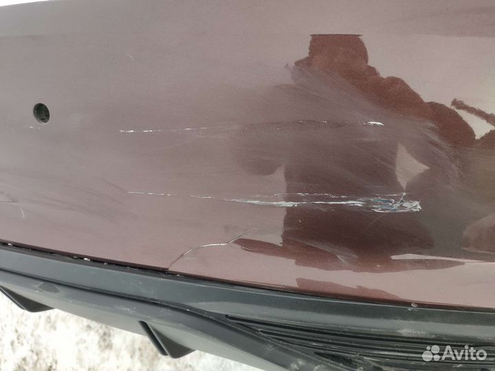 Задний бампер Hyundai Solaris 2