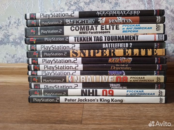 Игровые диски на ps2