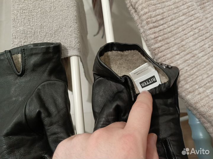 Перчатки кожанные ritter