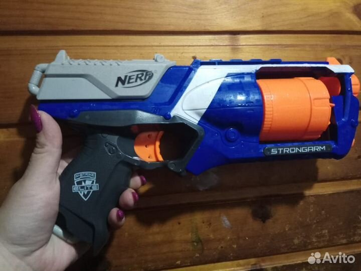 Бластер Nerf Strongarm N-strike Elite