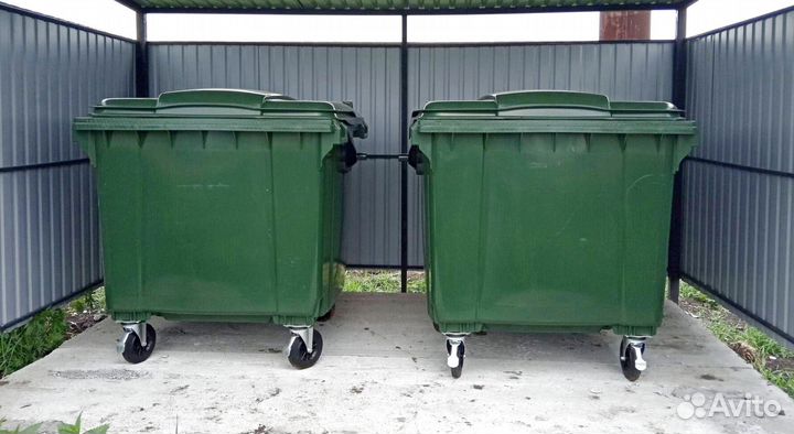 Пластиковый контейнер 1100л. Арт. 3450