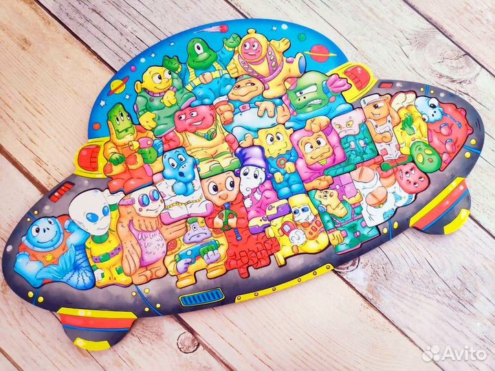 Деревянные пазлы