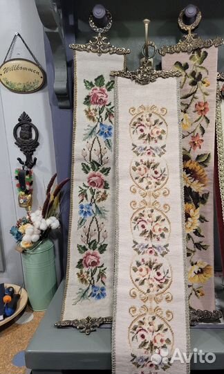 Шнур для звонка, ручная работа, Европа,винтаж