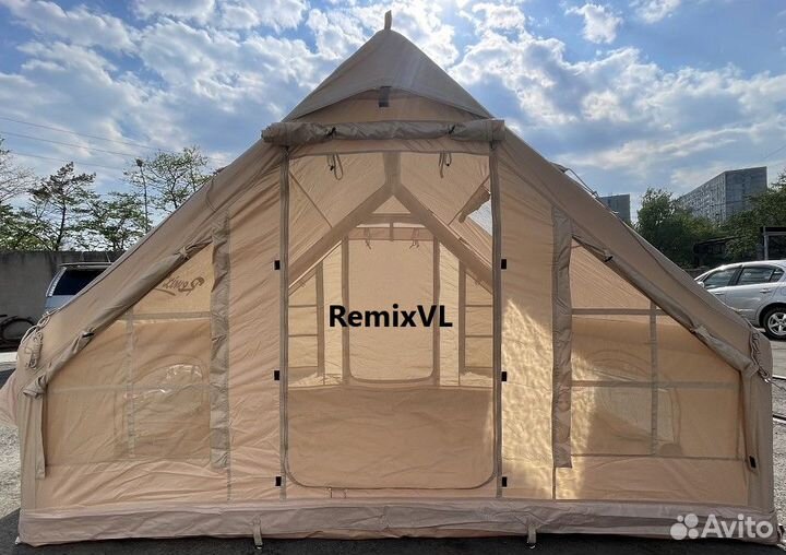 Видео Водонепроницаемая надувная палатка 