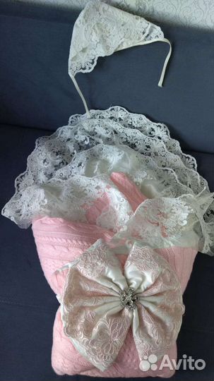 Конверт на выписку для девочки осень, весна