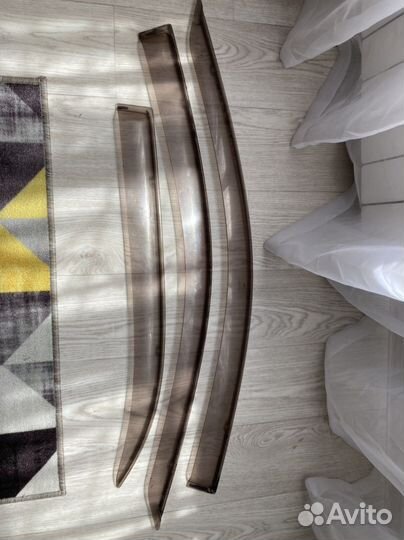 Ветровики toyota corolla 120