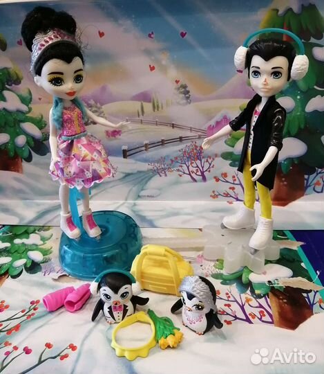 Куклы энчантималс, Enchantimals, Зимние