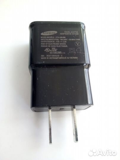 Зарядное Устройство Блок Питания Samsung ETA-U90JB