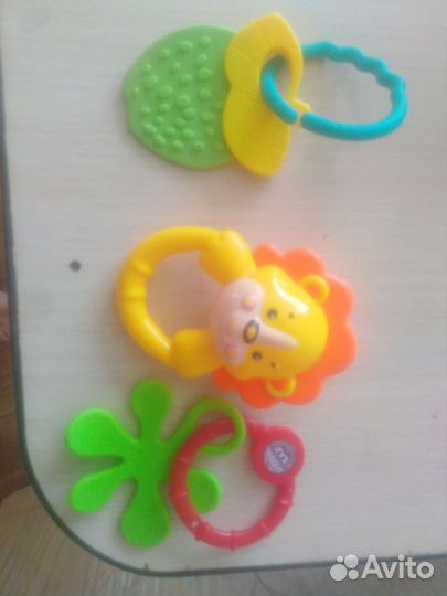 Игрушки погремушки пакетом