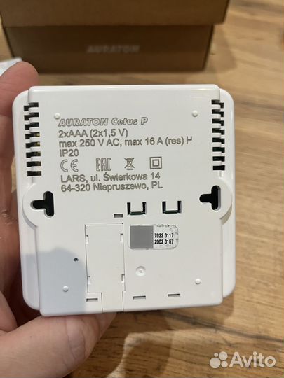 Терморегулятор Auraton Cetus P (3013 P) новый
