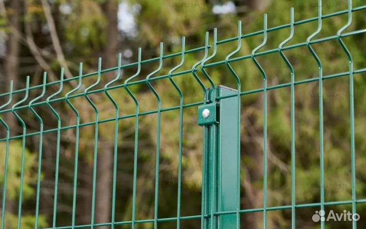 Забор из 3D сетки профессионально качественно
