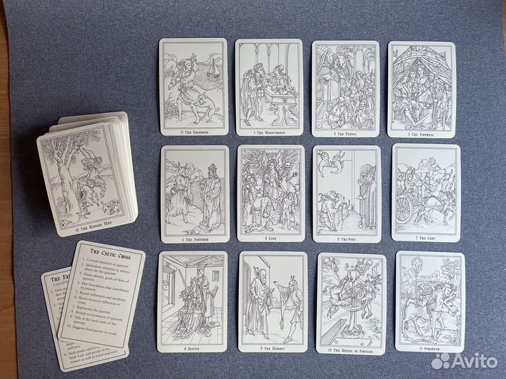 Редкое Ship of the Fools tarot, 2002 год, США