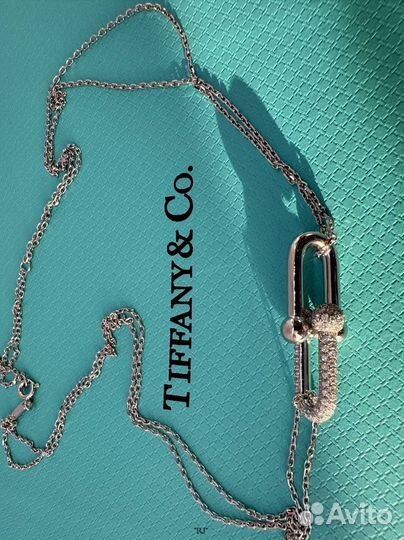 Подвеска Tiffany 18 К золото