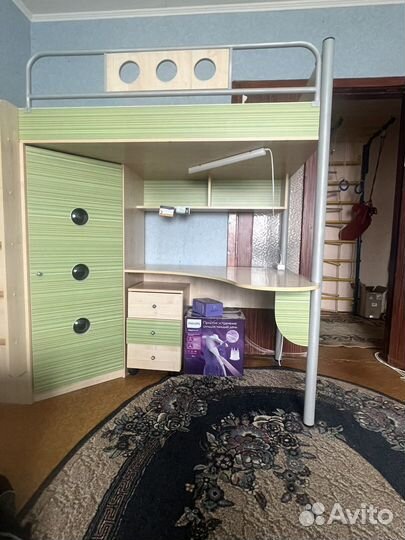 Детская кровать чердак