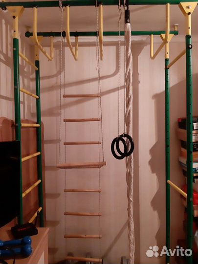 Детский спортивный комплекс с регулировкой высоты