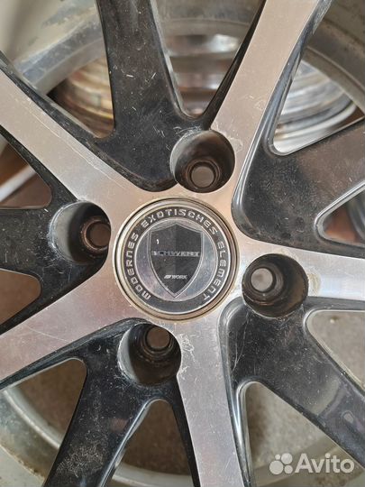 Литые диски r17 4х100