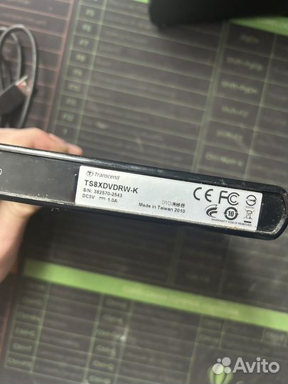 Внешний привод dvdrw Transcend TS8xdvdrw-K Black