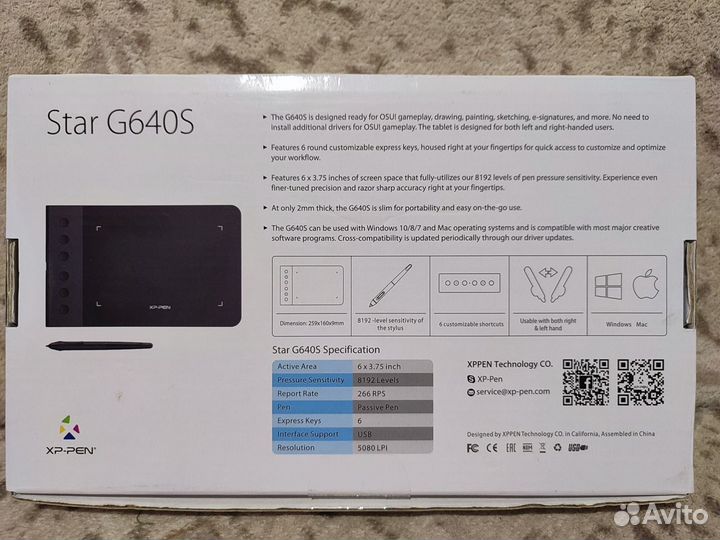 Графический планшет xp pen