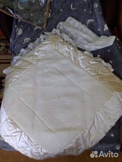 Одеяло уголок на выписку