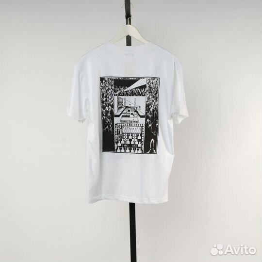 Cav empt футболка белая