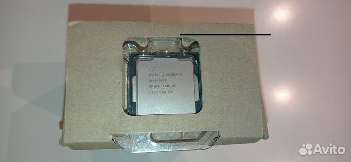 Процессор Intel core i3 10100f