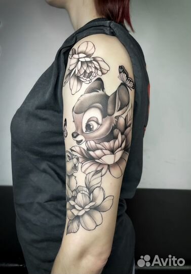 Модель на тату