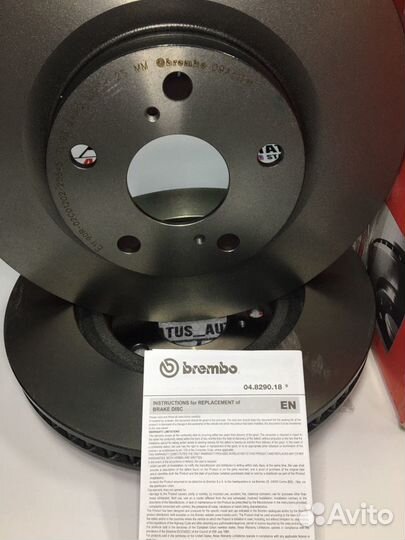 Диск. Торм. Перед Front Toyota Camry