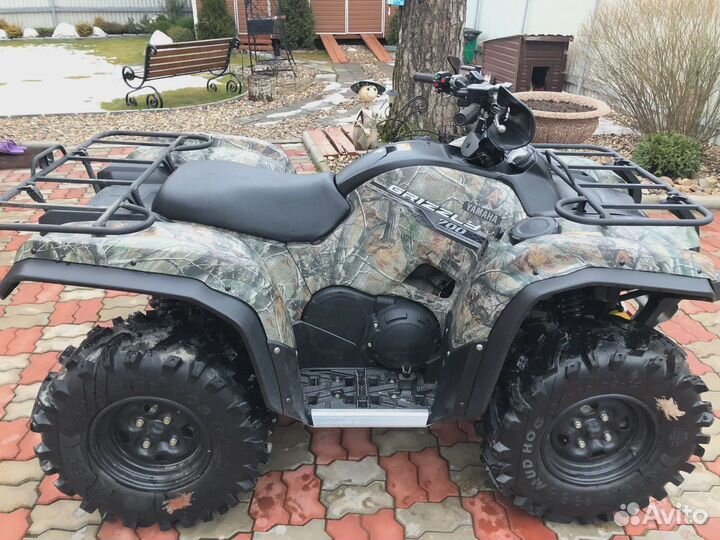 Квадроцикл Yamaha Grizzly 700 EPS 2014г. Б/У