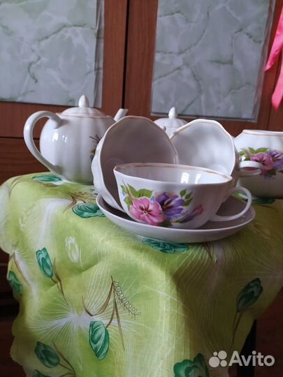 Чайный сервиз Дулево новый