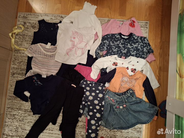 Вещи пакетом на девочку