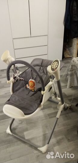 Стульчик для кормления lionelo трансформер, качеля