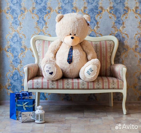 Большой плюшевый мишка Тедди 130 см
