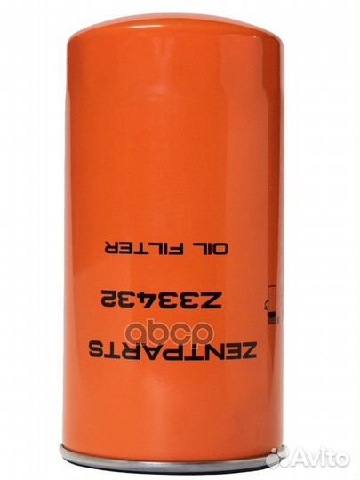 Z33432 фильтр масляный H212 d107 d102/92 iveco