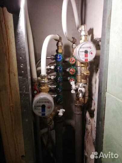 Поверка и Замена,установка счетчиков воды