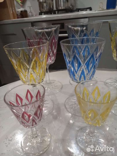 Набор фужеров и рюмок 