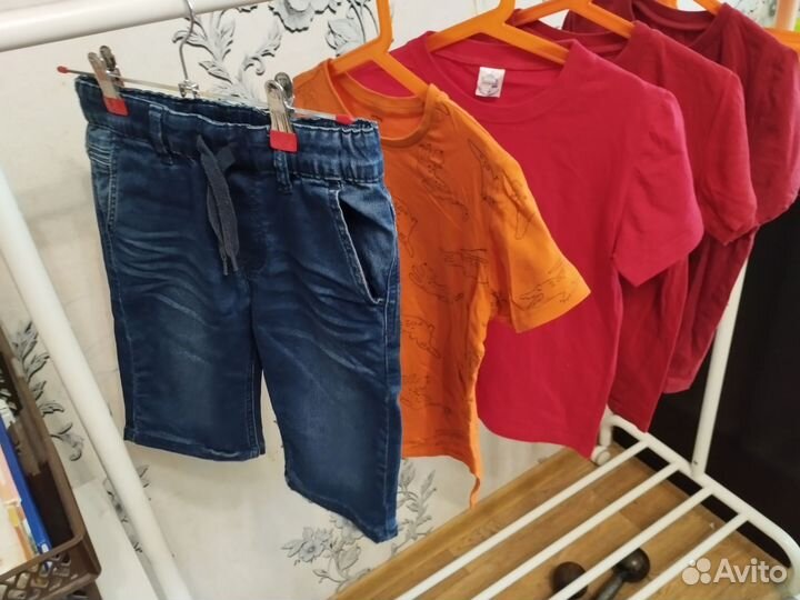 Вещи пакетом для мальчика 128-134