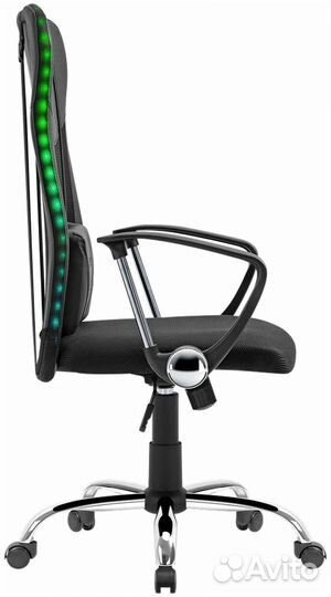 Кресло игровое Defender Totem с подсветкой, сетка