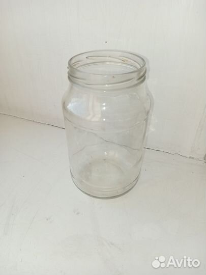 Банки стеклянные . Цена за все