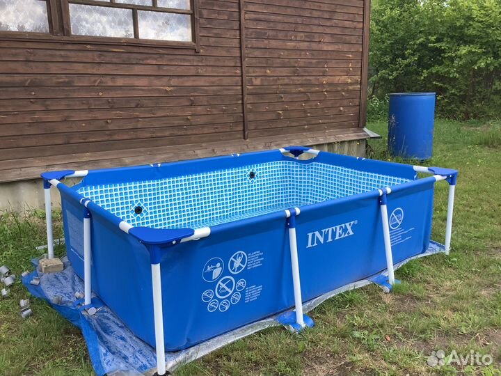 Каркасный бассейн intex