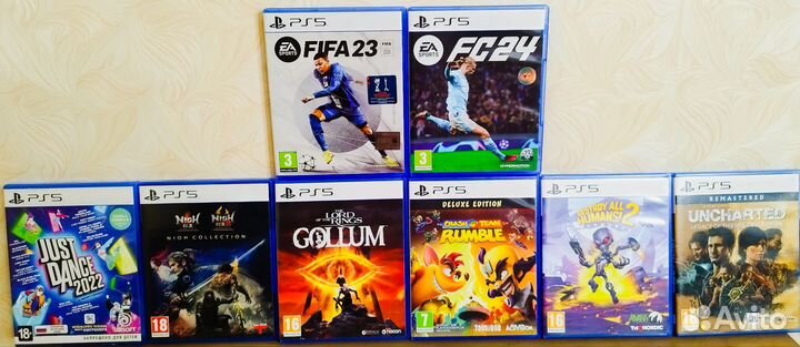 Игры на дисках для Sony PlayStation 4 -5 в идеале