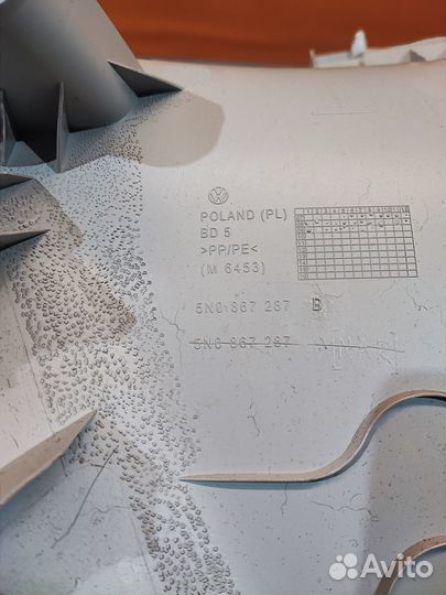 Обшивка стойки багажника Volkswagen Tiguan 5N1