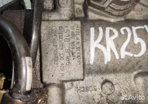 Тнвд Volkswagen Golf 1996 г 1,9 0460404994