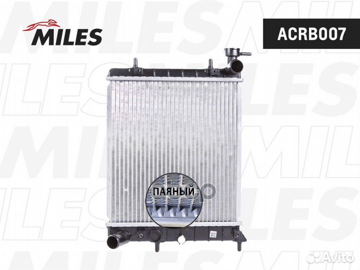 Радиатор hyundai accent 1.5/1.6 00- (мт) acrb007