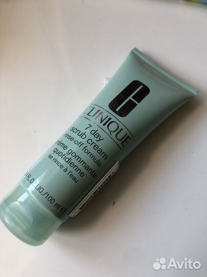 Clinique крем скраб для лица 100ml